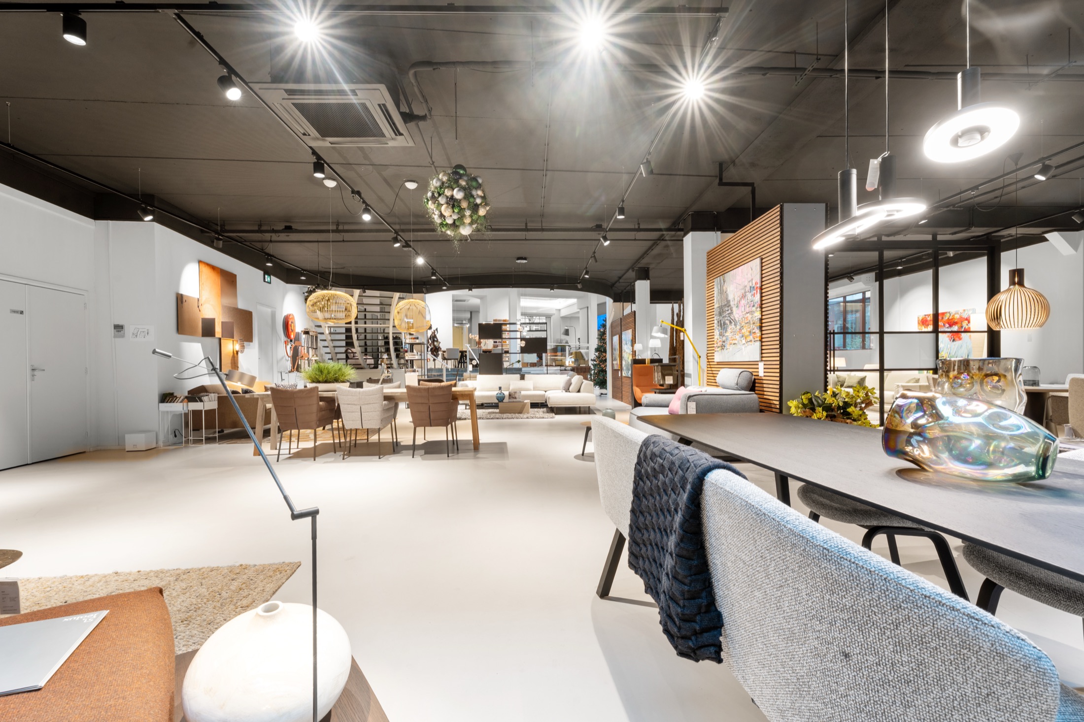Ruime showroom-achtige woonruimte aan de Snellestraat