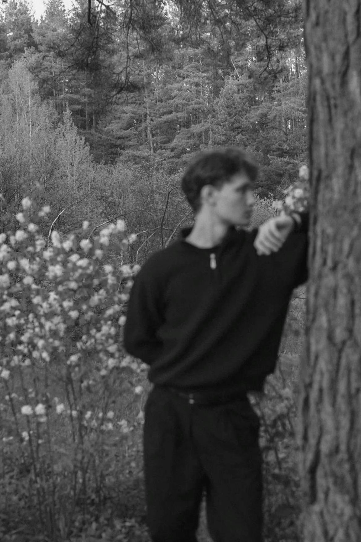 Portretshoot in het bos