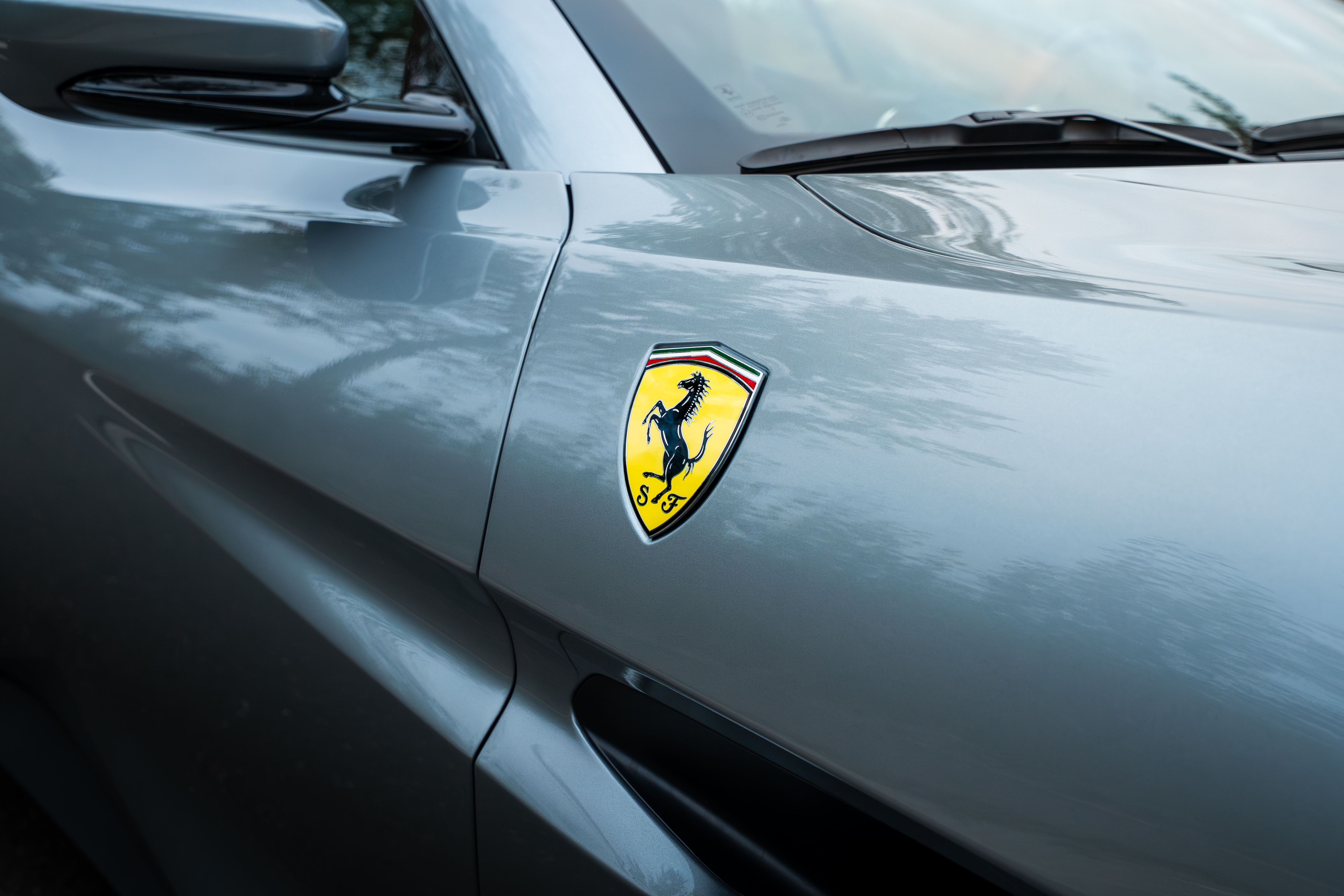 Ferrari Portofino achterkant detail