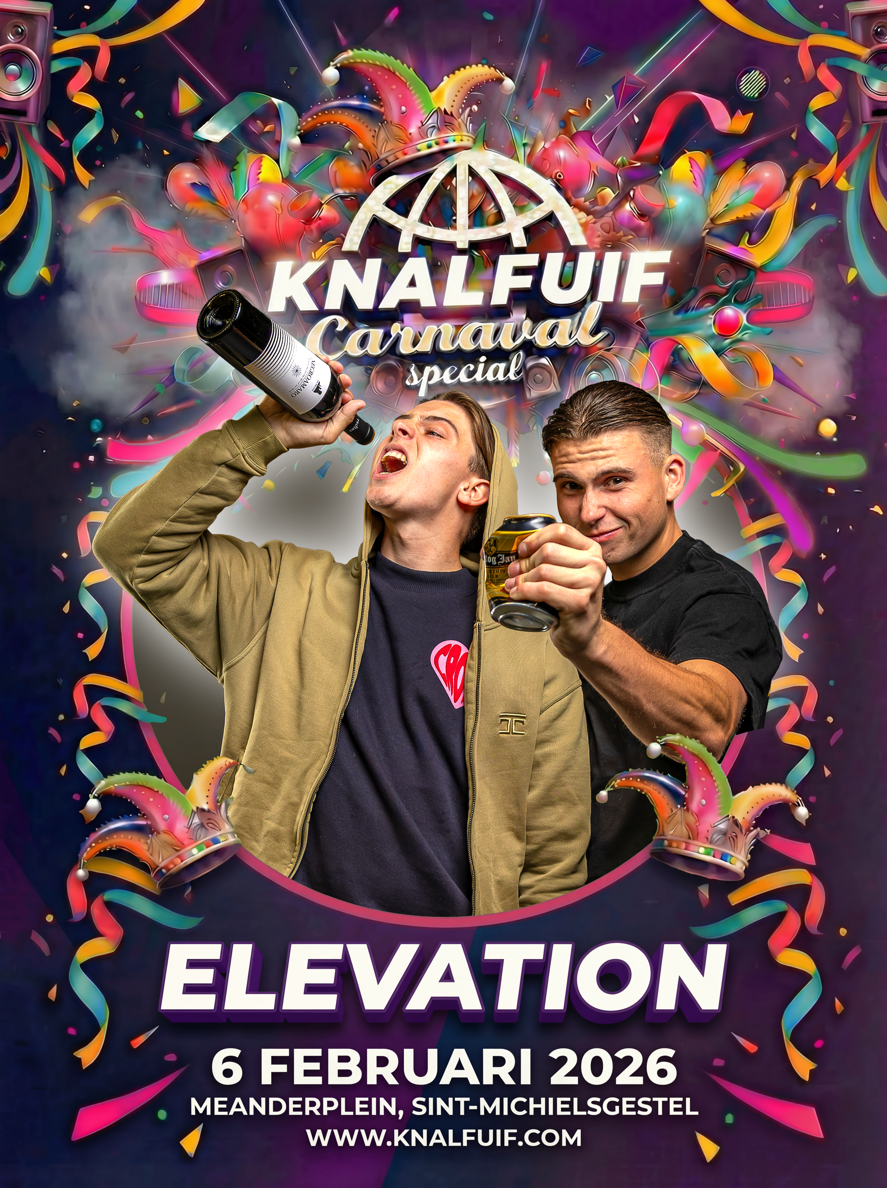 Elevation aankondigingsposter