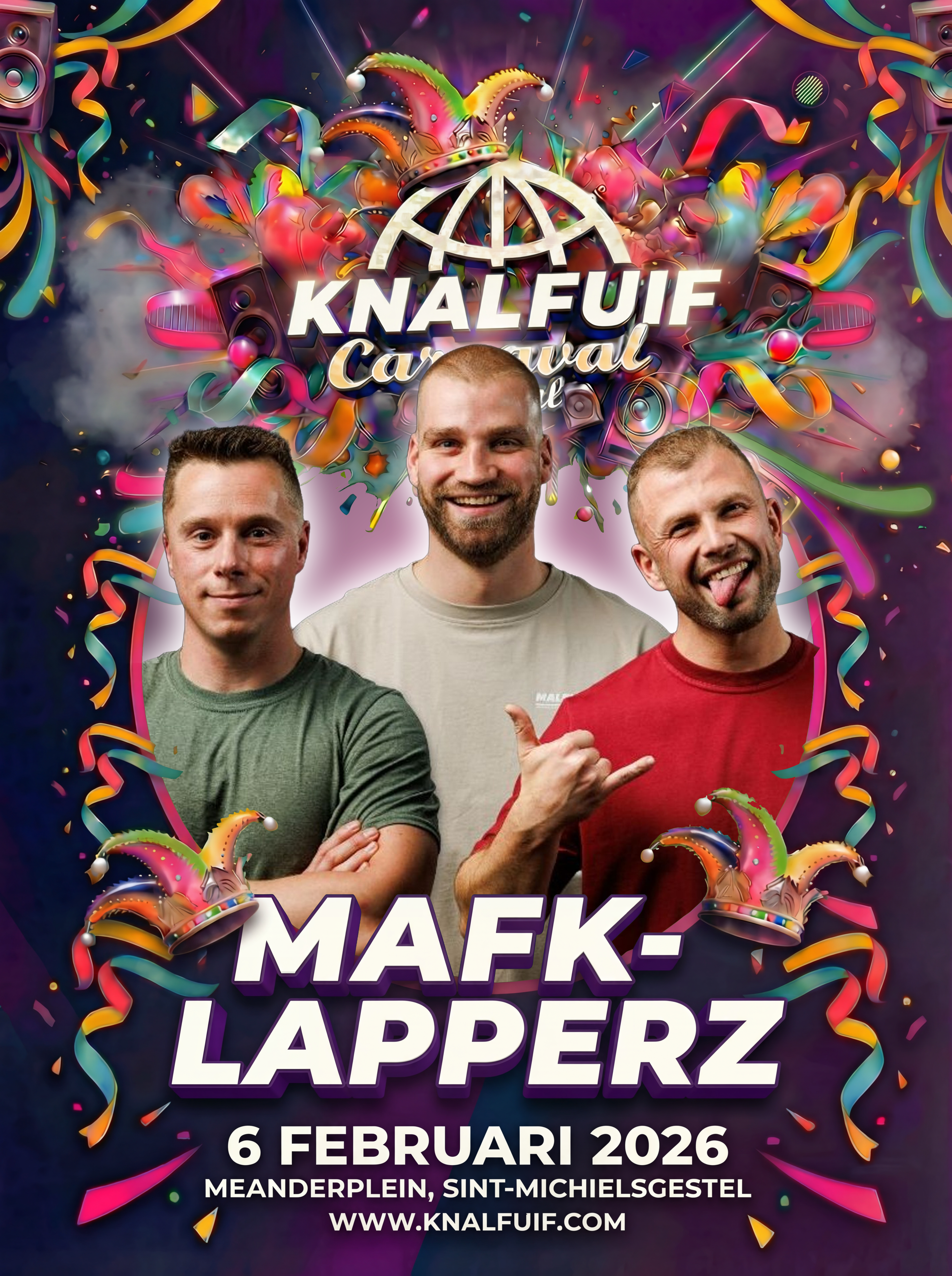 Mafklapperz aankondigingsposter